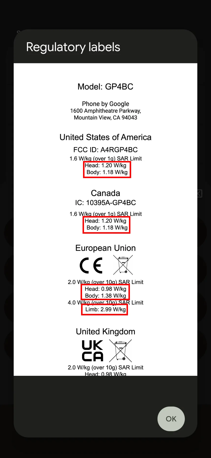 SAR değeri öğrenme