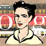 Simone de Beauvoir doodle