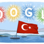 Google Cumhuriyet Bayramı doodle