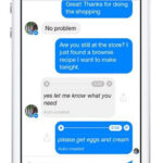 Facebook Messenger voice to text