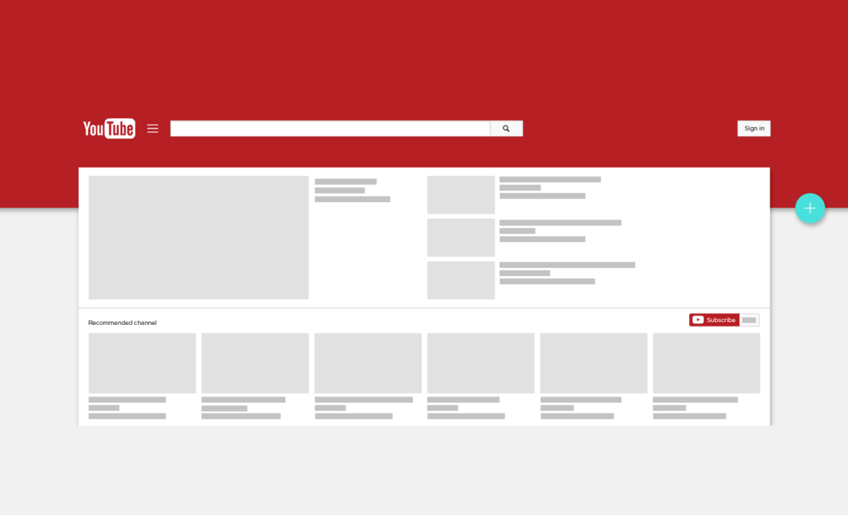 YouTube Web Üzerinde Yeni Material Design Arayüzünü Test Ediyor - Webmasto