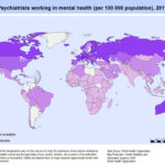 En fazla psikiyatrist barındıran ülkeler