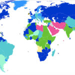 Reşit olma yaşları dünya haritası