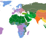 Ülkeler ve dinler haritası