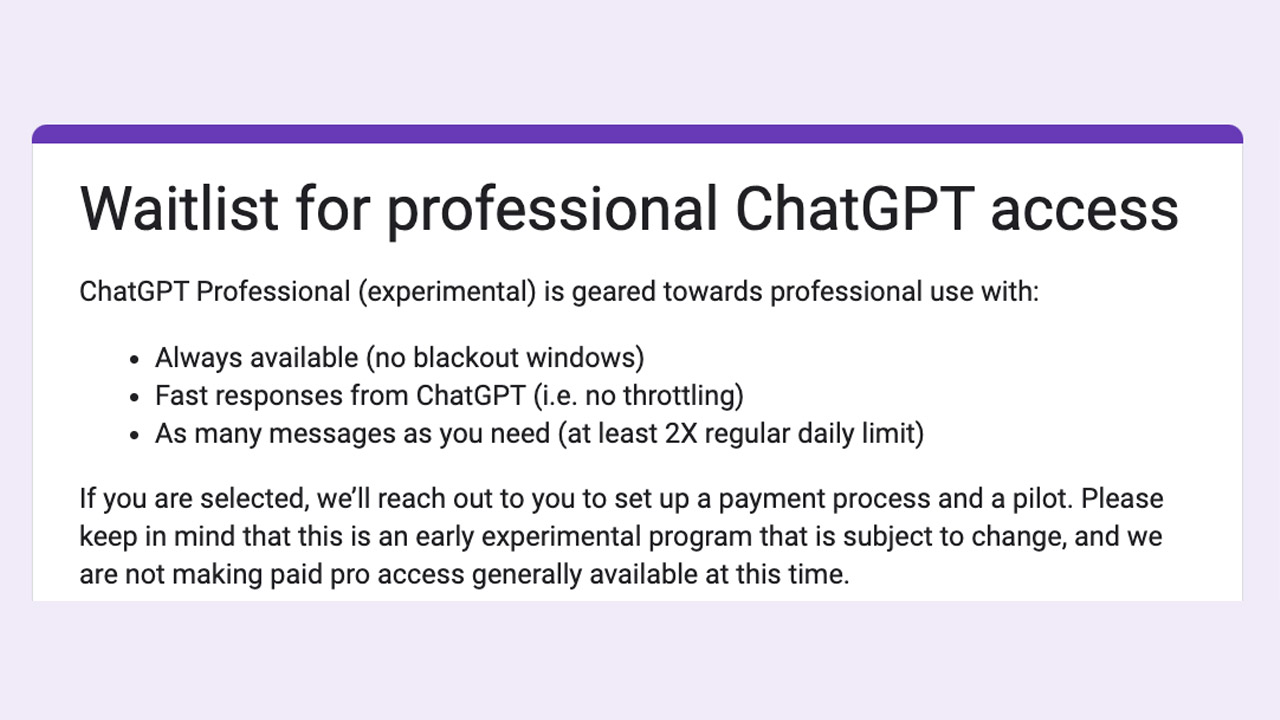 ChatGPT Professional