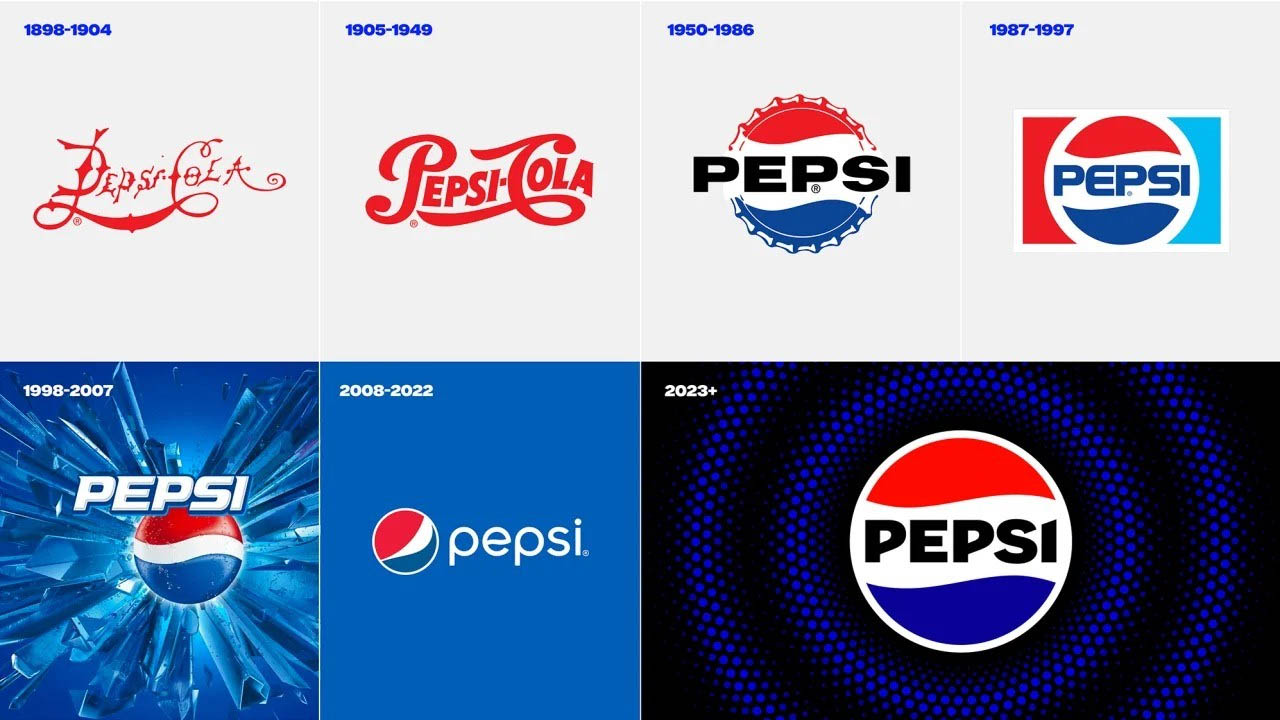 Pepsi logoları