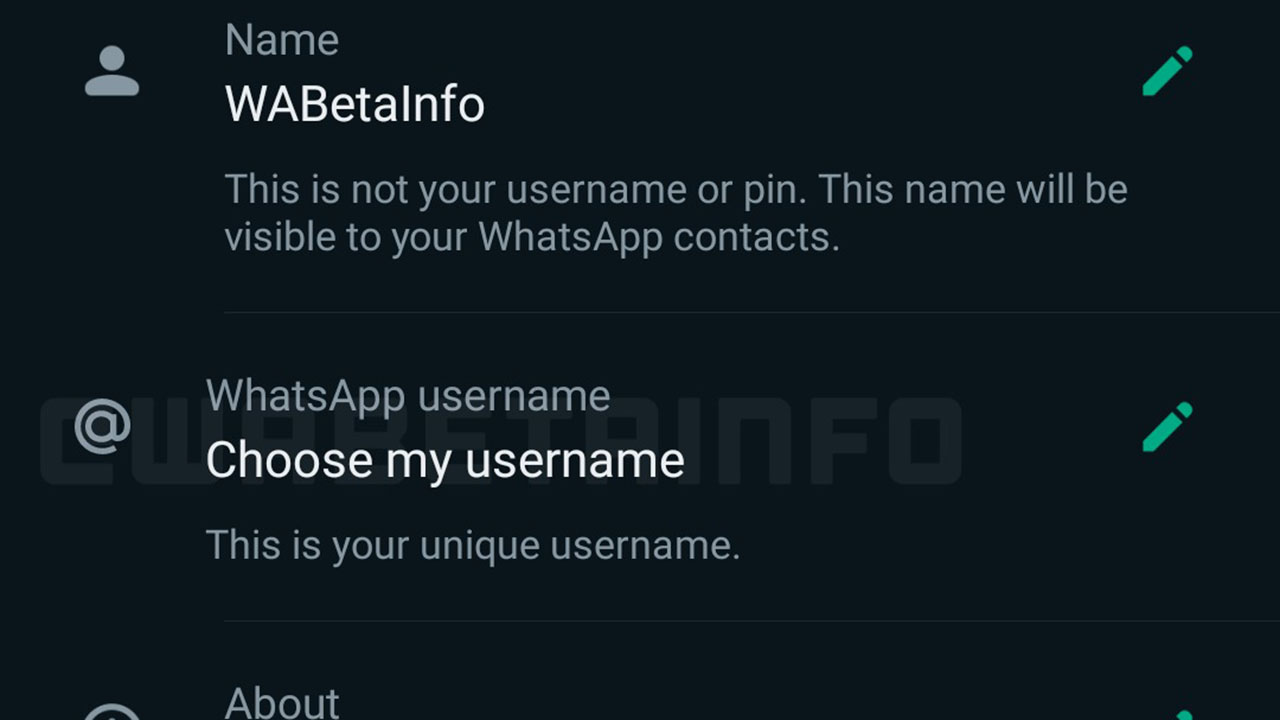 whatsapp kullanıcı adı