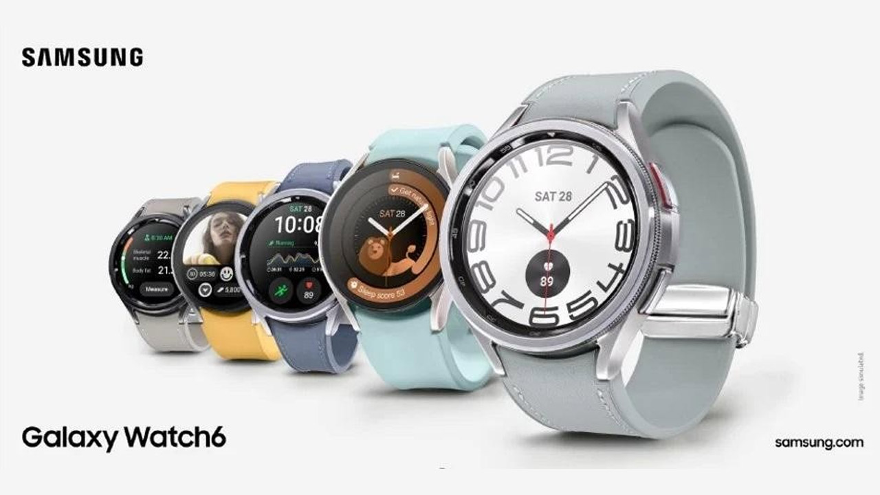 Samsung Galaxy Watch 6 tanıtım görselleri