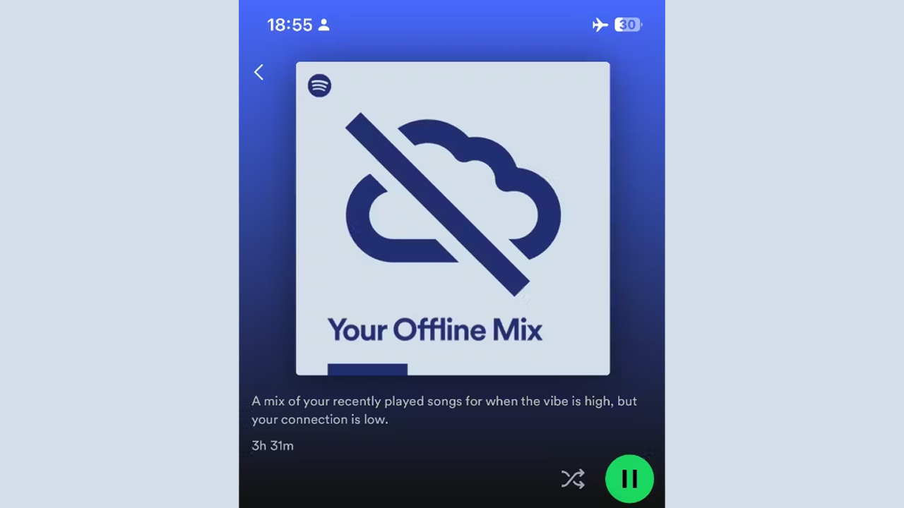 Spotify Offline Mix