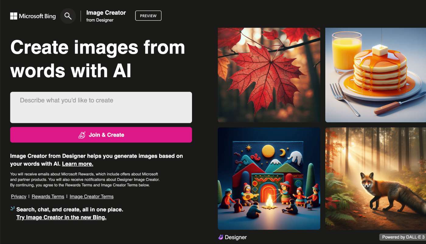 Bing Image Creator by Designer