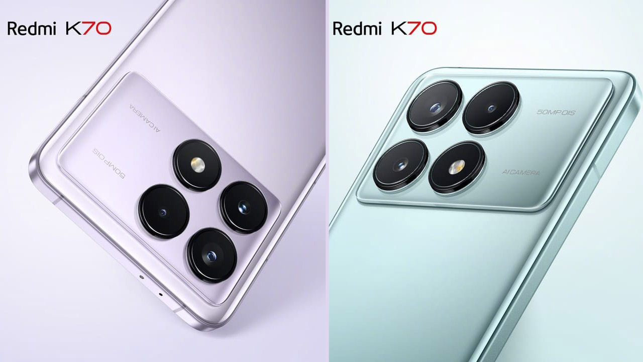 Redmi K70 tasarımı