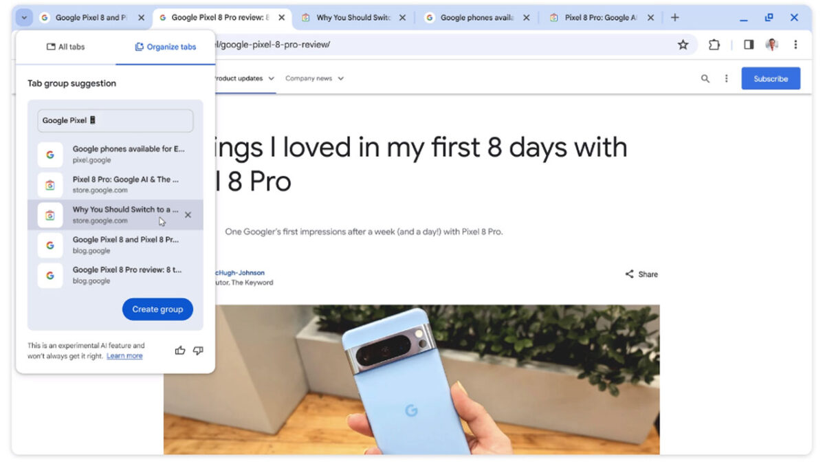Google Chrome yeni yapay zeka yetenekleriyle güçlendirildi - Webmasto