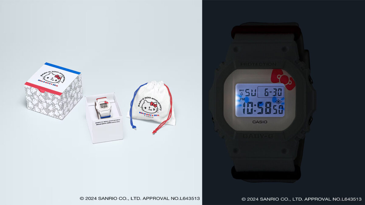 Casio, Hello Kitty'nin 50. yaşını yeni BABY-G modeliyle kutluyor - Webmasto