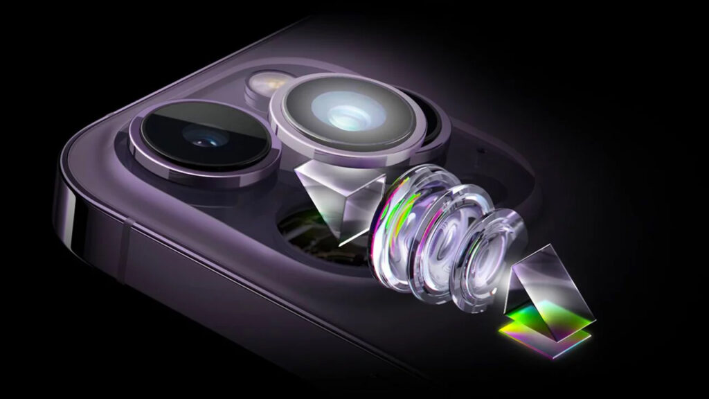 iPhone 16 Pro 48 MP ultra geniş açılı kamera