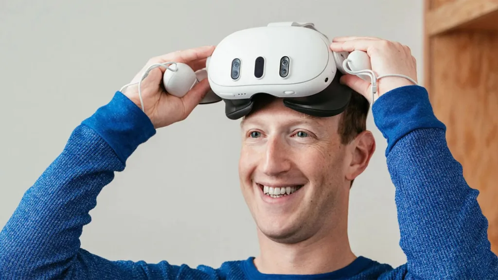 Mark Zuckerberg Meta Quest 3