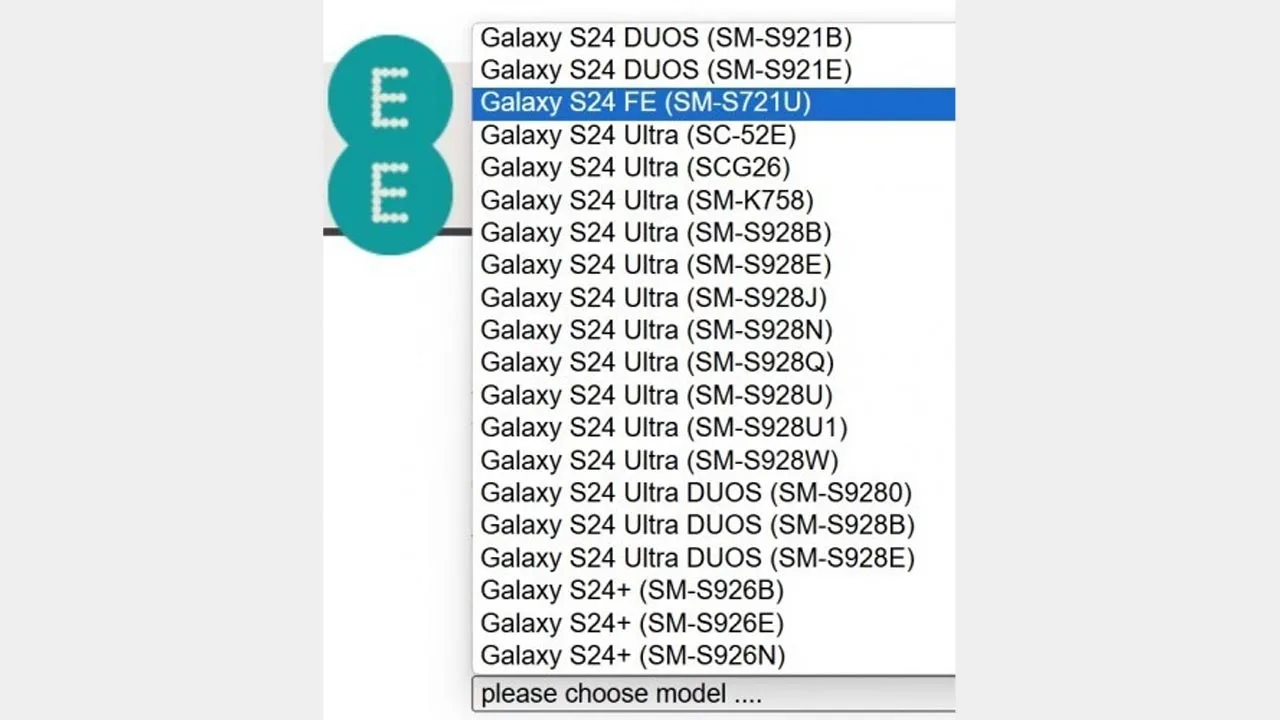 Samsung Galaxy S24 FE - EE