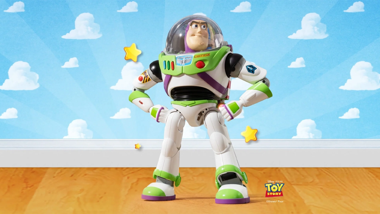 Buzz Lightyear robotu