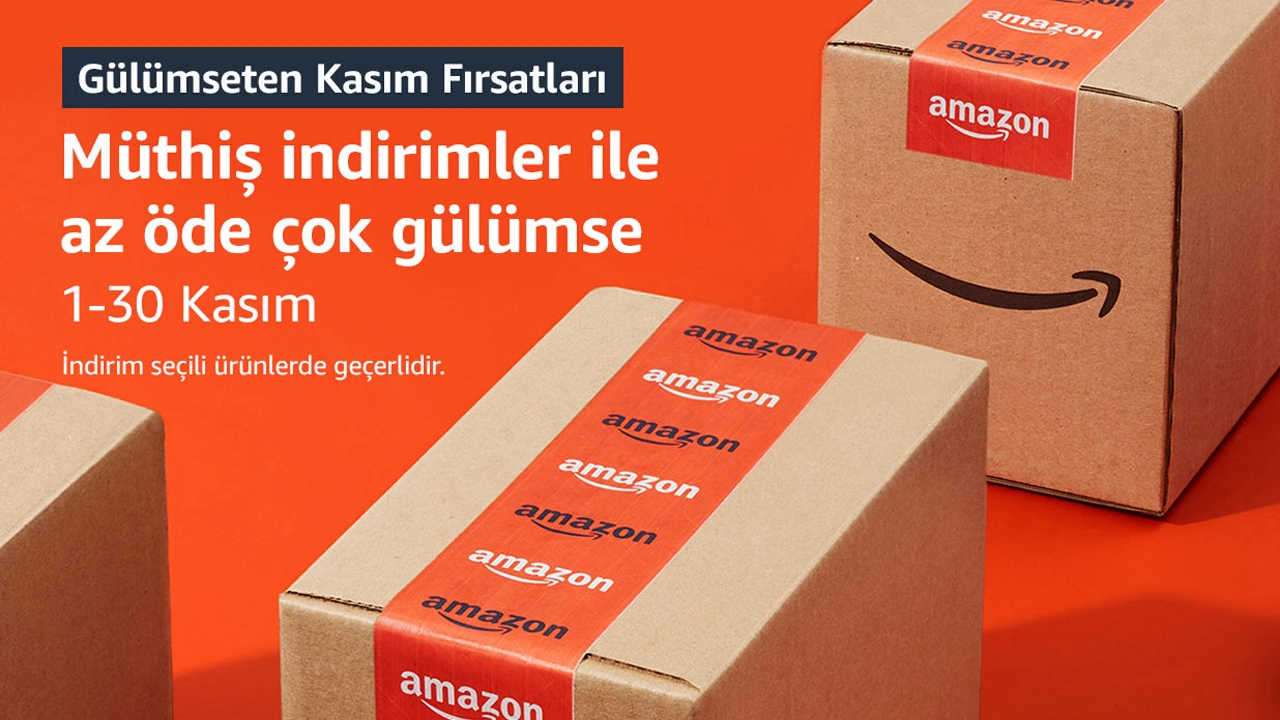 Amazon Türkiye Black Friday Gülümseten Kasım Fırsatları