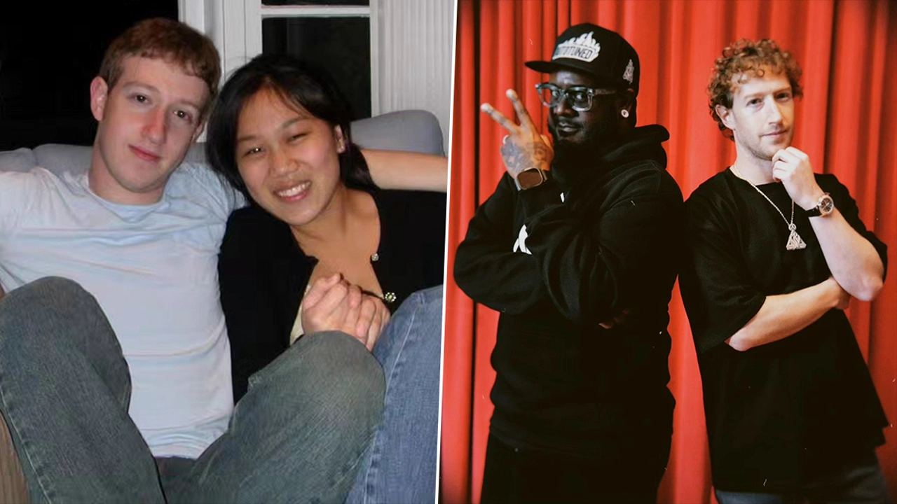 Mark Zuckerberg Priscilla Chan T-Pain