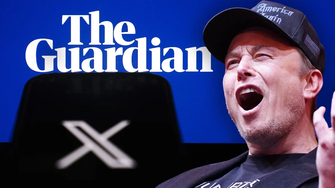 The Guardian Elon Musk X