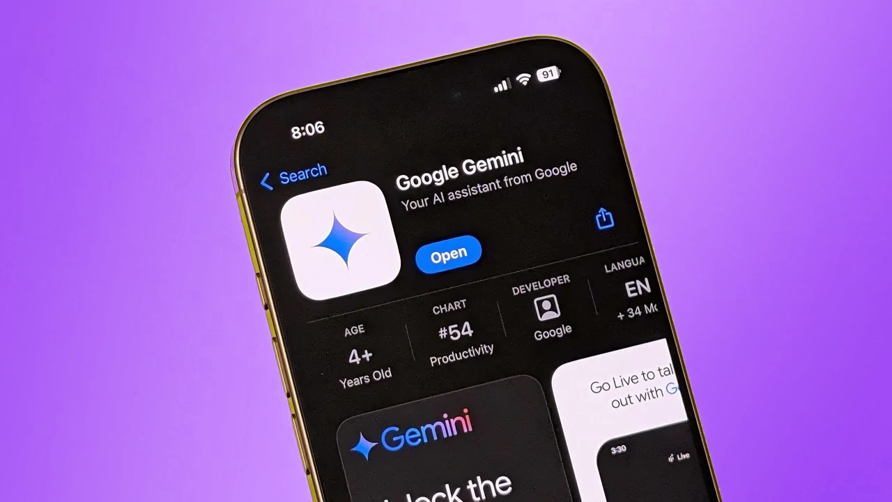 iOS için Google Gemini