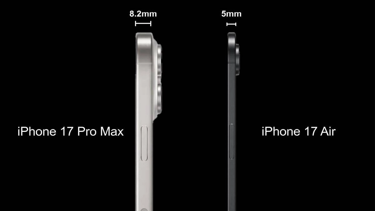 iPhone 17 Pro Max - iPhone 17 Air