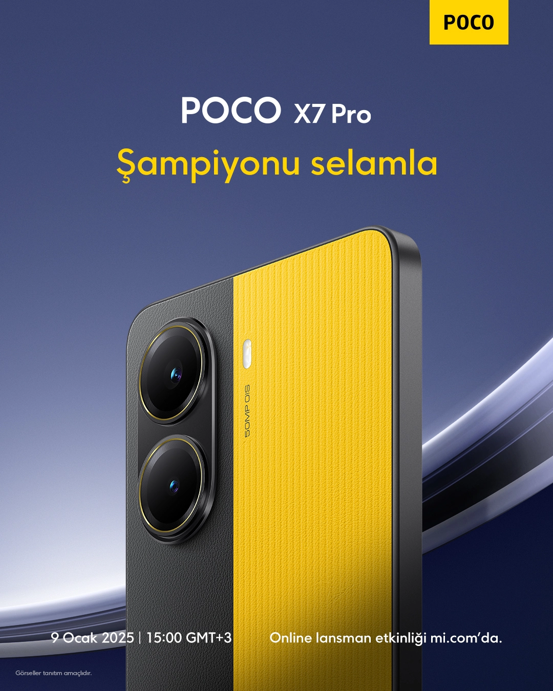 POCO X7 serisi Türkiye lansmanı