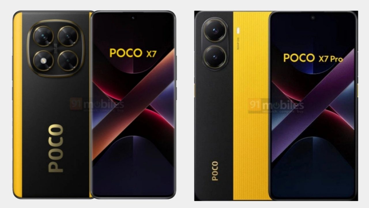 POCO X7 serisi tasarımı