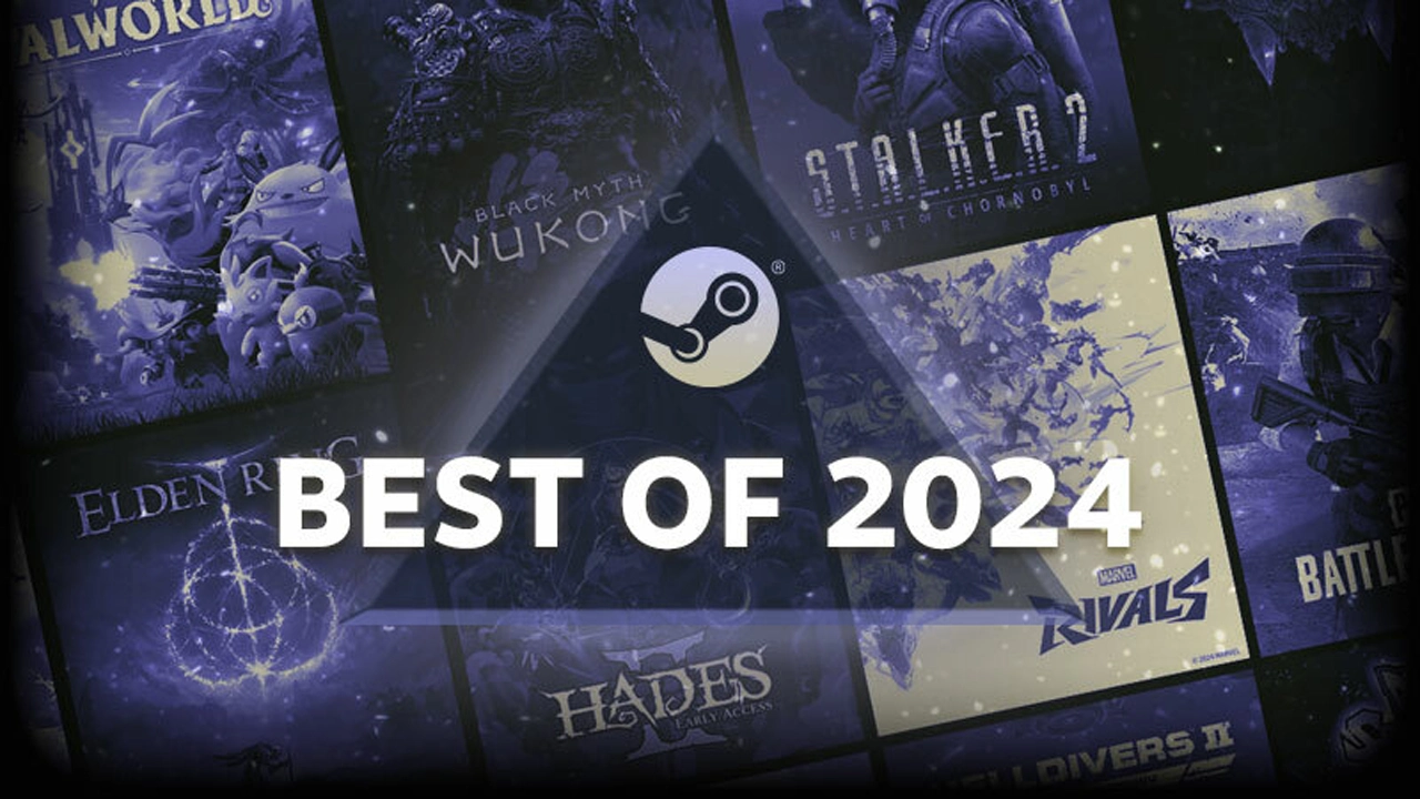 Steam 2024'ün en iyi oyunları