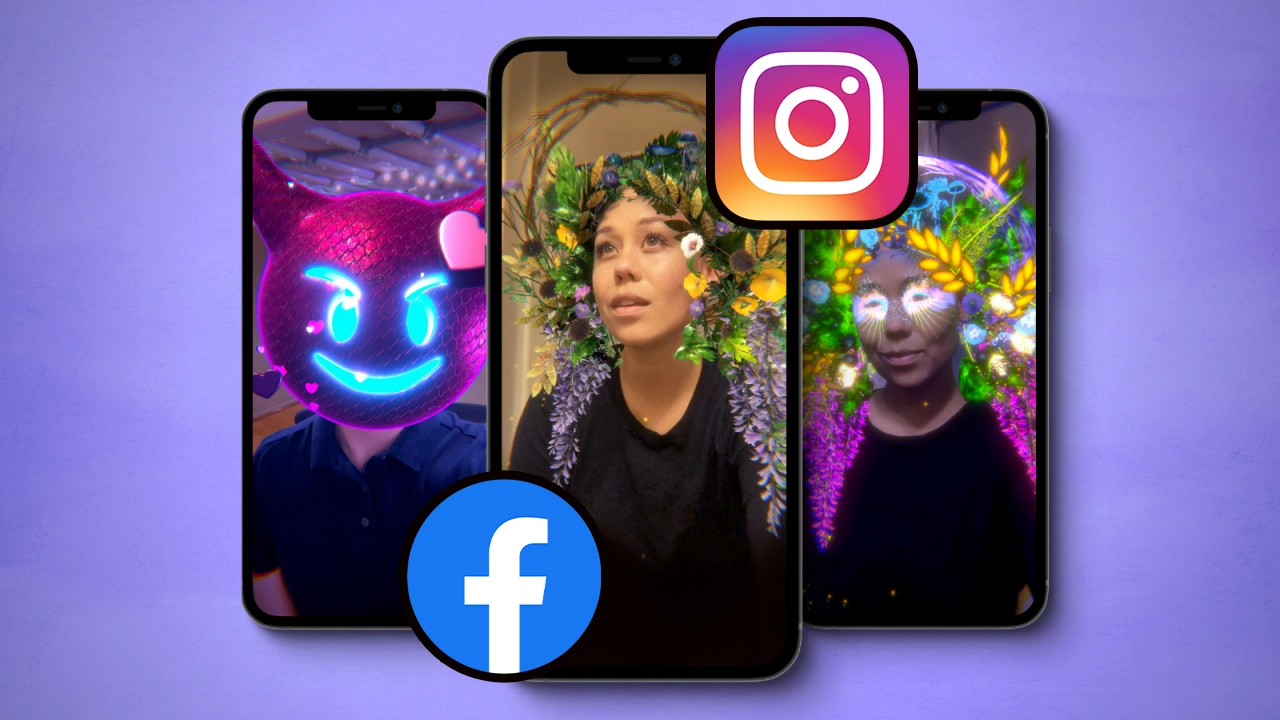 Instagram-Facebook AR filtreleri