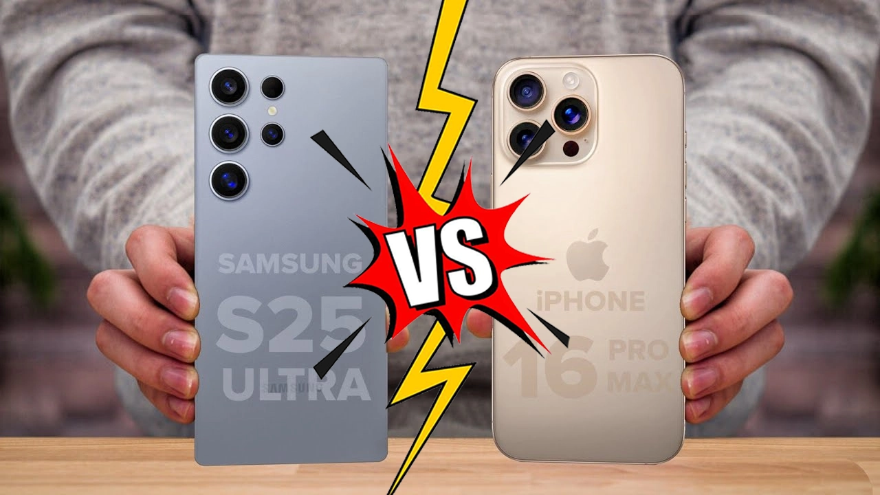 Samsung Galaxy S25 Ultra vs iPhone 16 Pro Max