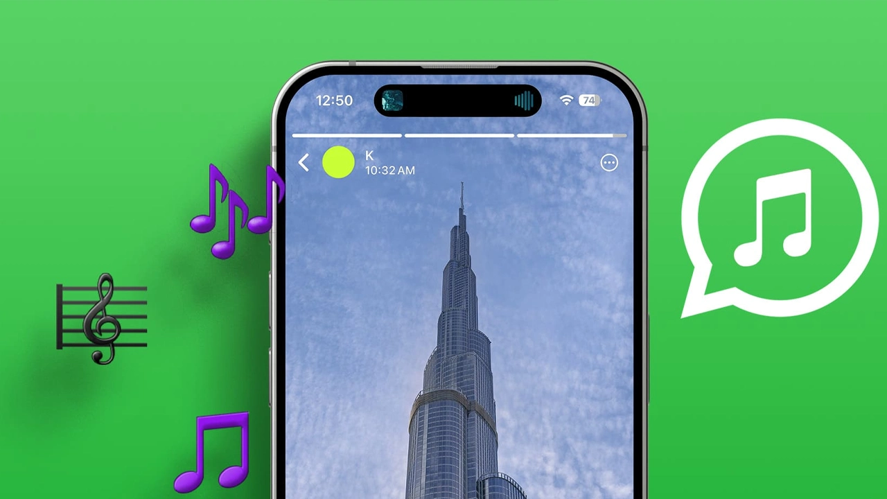 WhatsApp Durum müzik özelliği