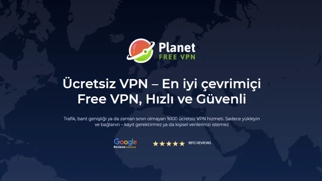 Planet VPN Ücretsiz VPN