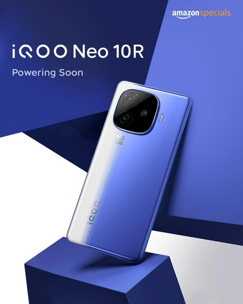 iQOO Neo 10R Raging Blue