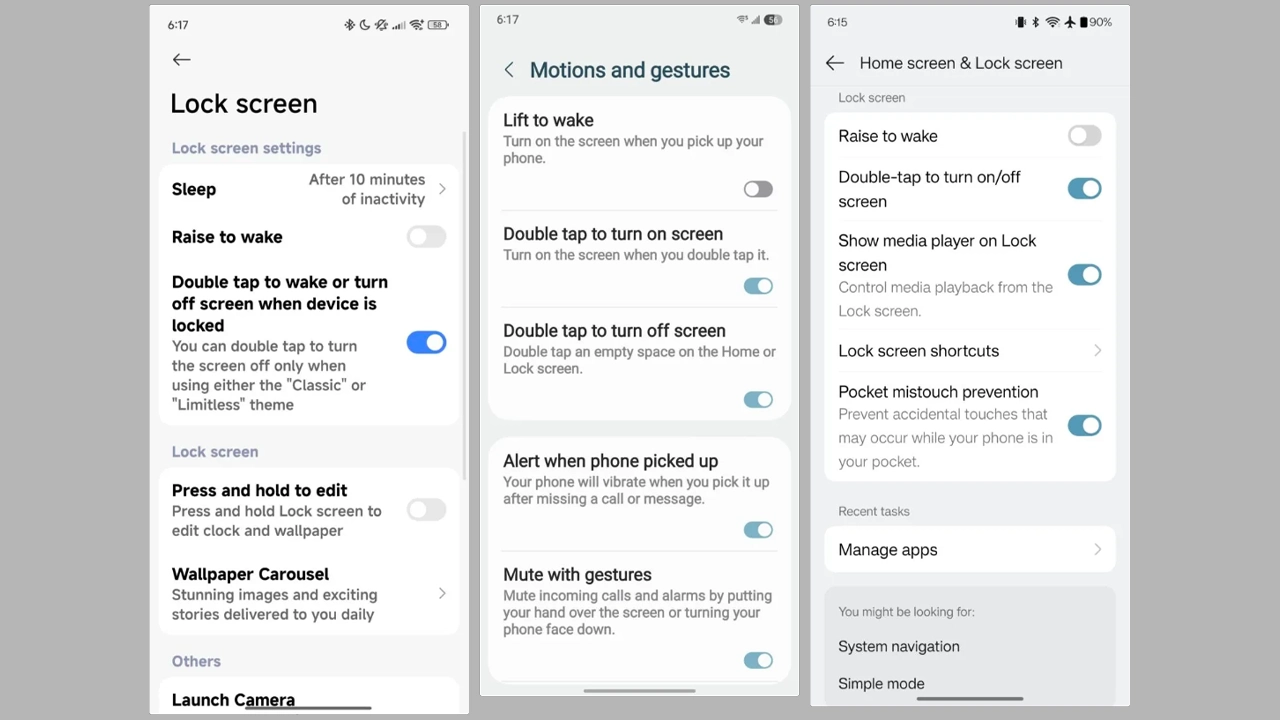 Google Pixel çift dokunuşla ekran kapatma