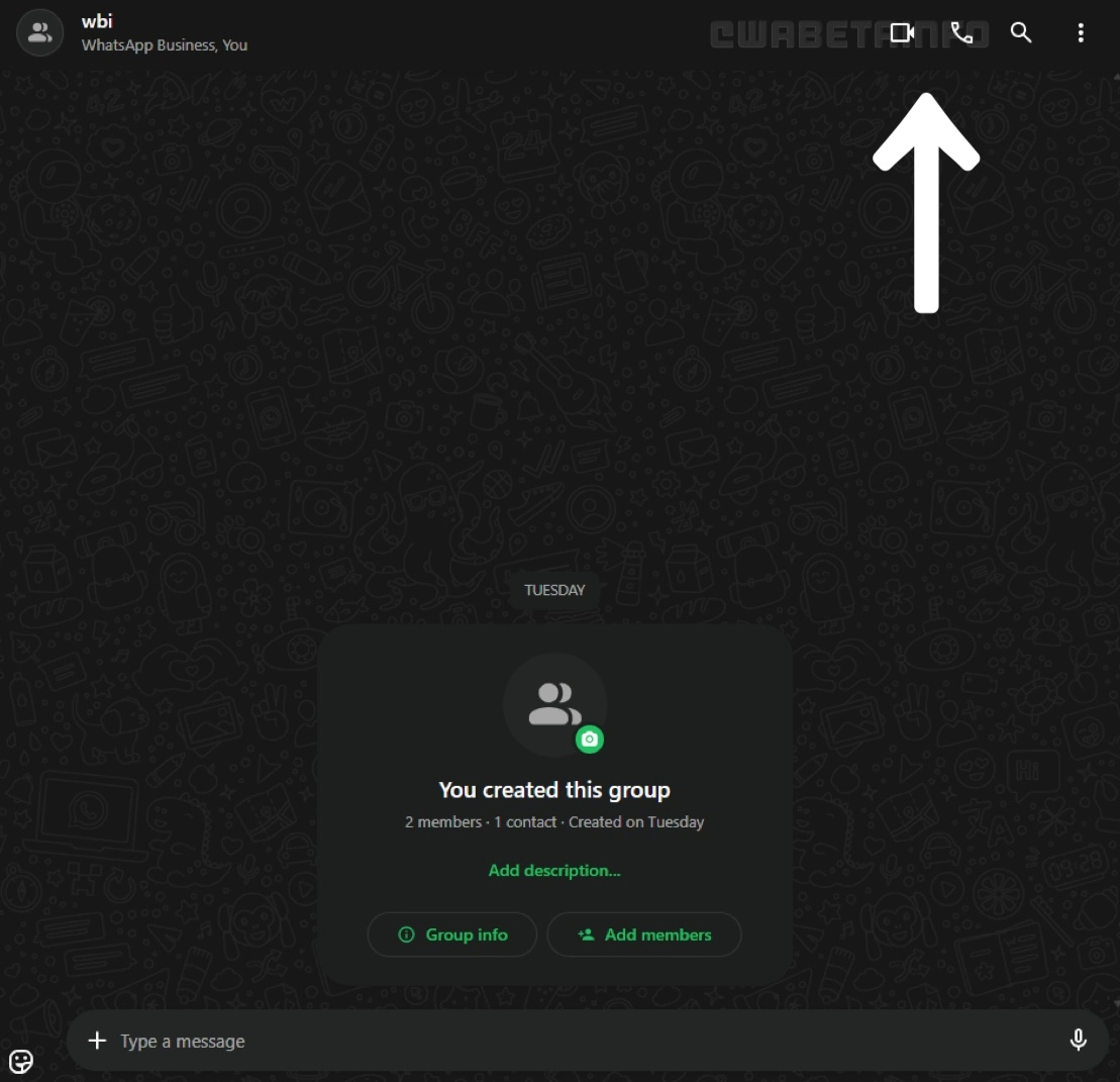 WhatsApp Web sesli-görüntülü arama yapma
