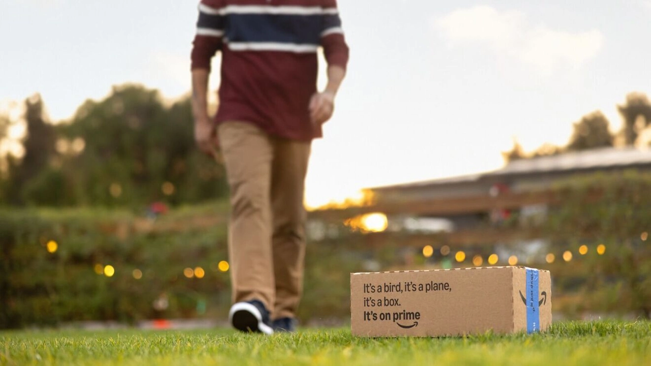Amazon drone ile teslimat