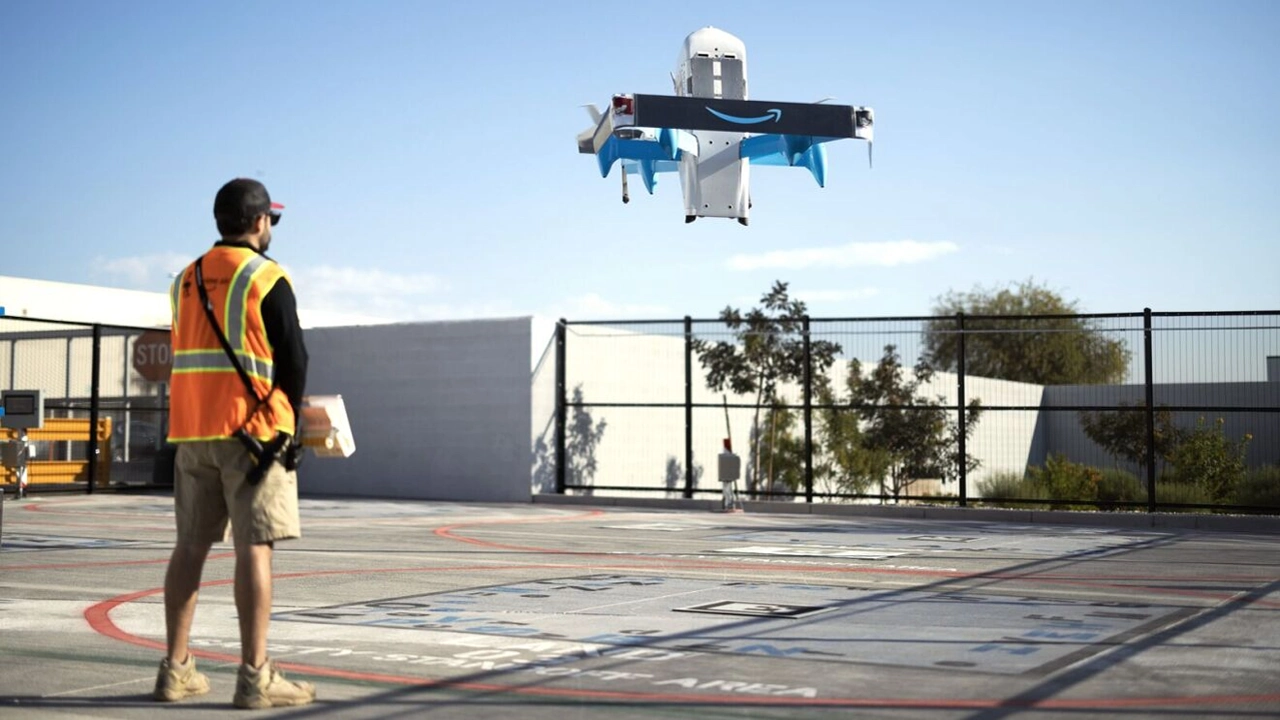 Amazon drone ile teslimat