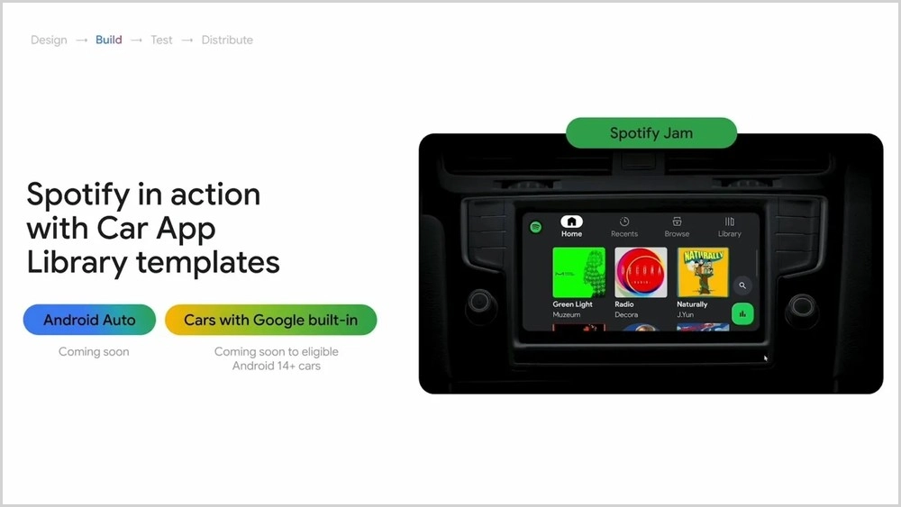 Android Auto Spotify Jam özelliği