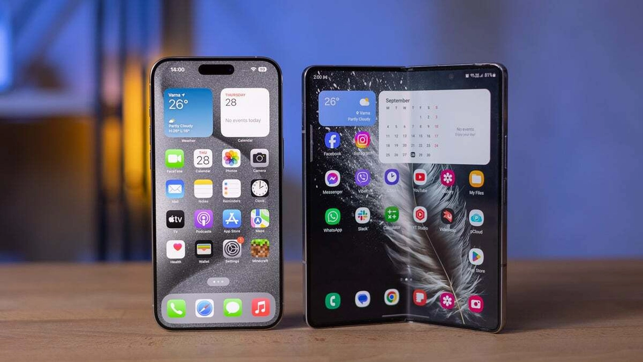 Samsung katlanabilir iPhone için özel bir ekran üretecek Katlanabilir iPhone