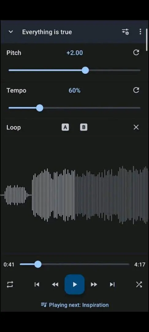 Music Speed ​​Changer Şarkı Hızlandırma