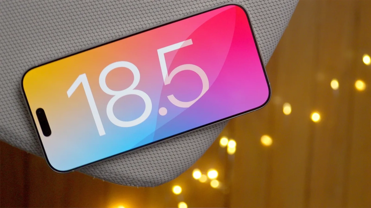 iOS 18.5 güncellemesi