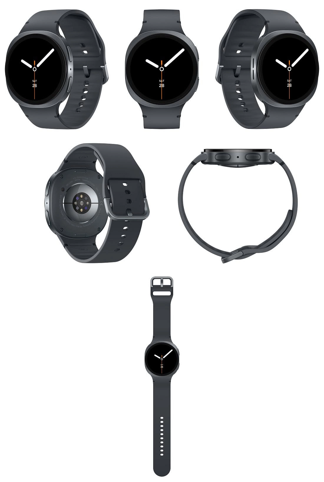 Samsung Galaxy Watch 8 tasarımı