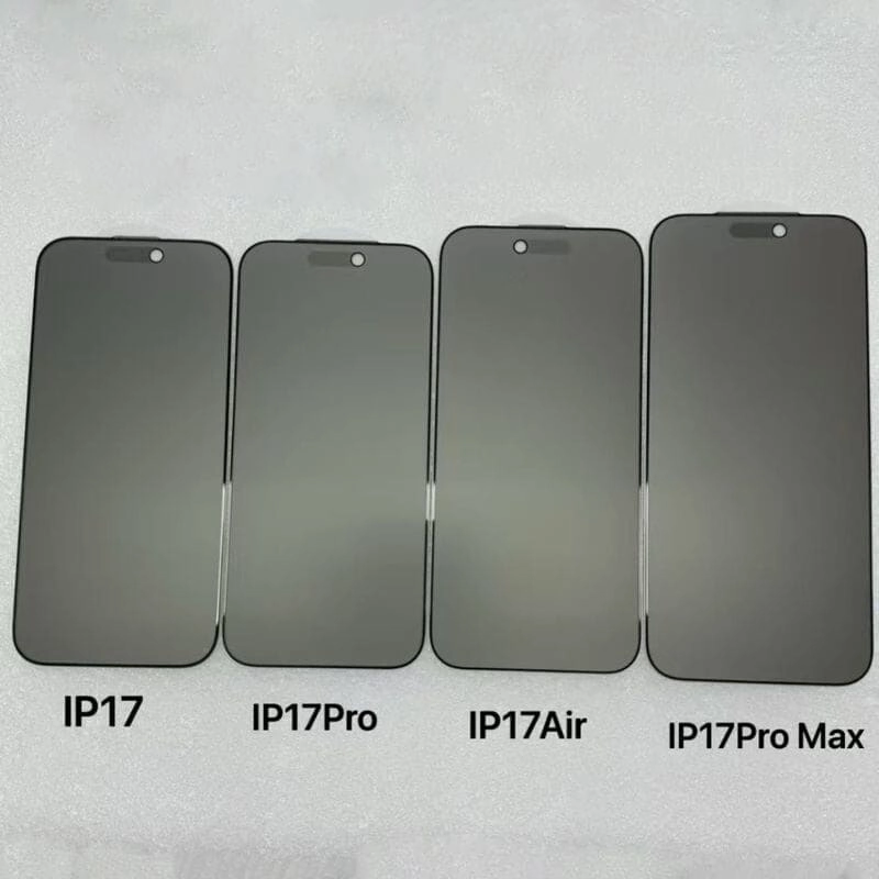 iPhone 17 serisi ön kamera tasarımları