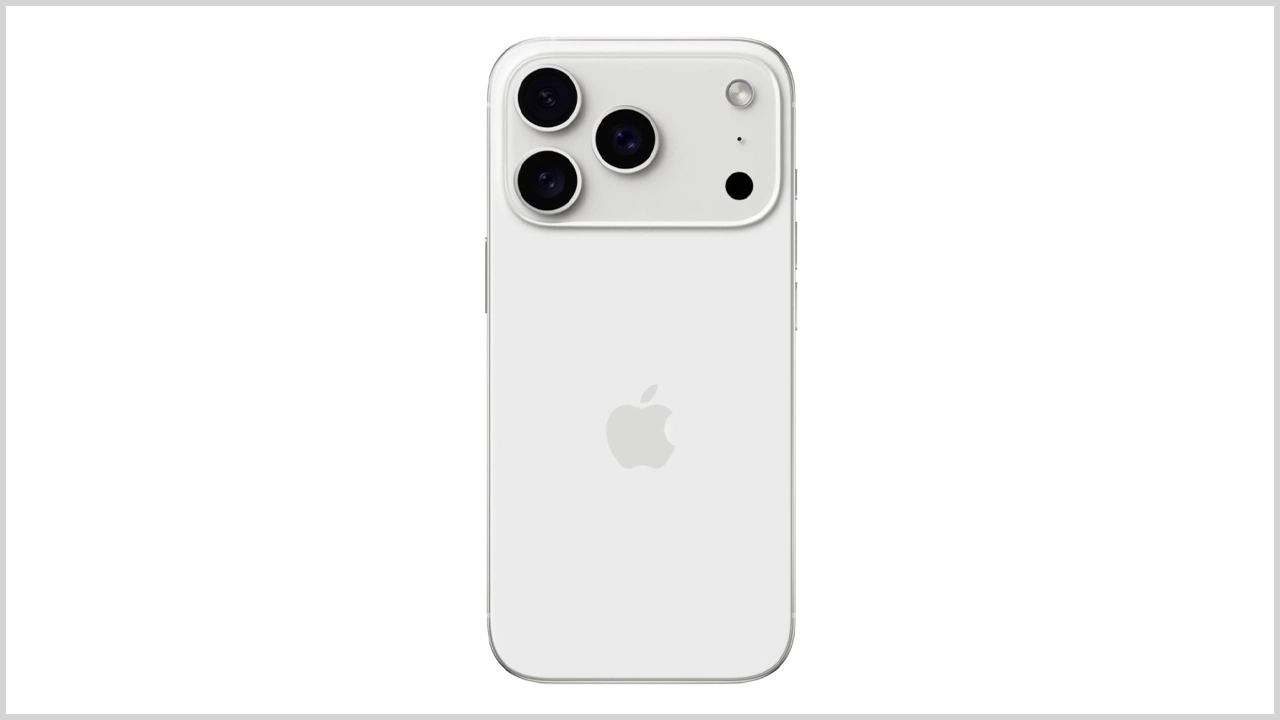 iPhone 17 Pro Apple logosu