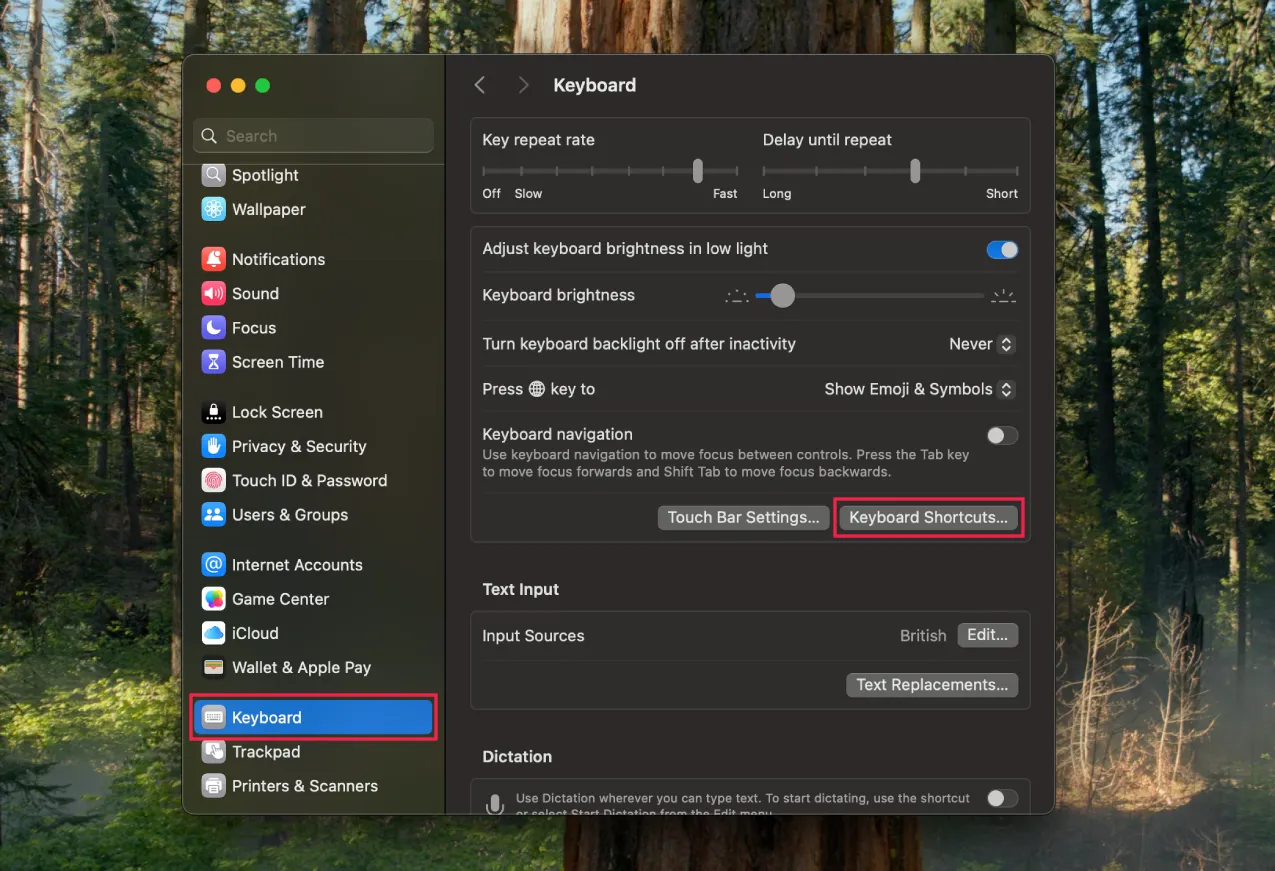 Caps Lock Tuşu Kapatma Mac