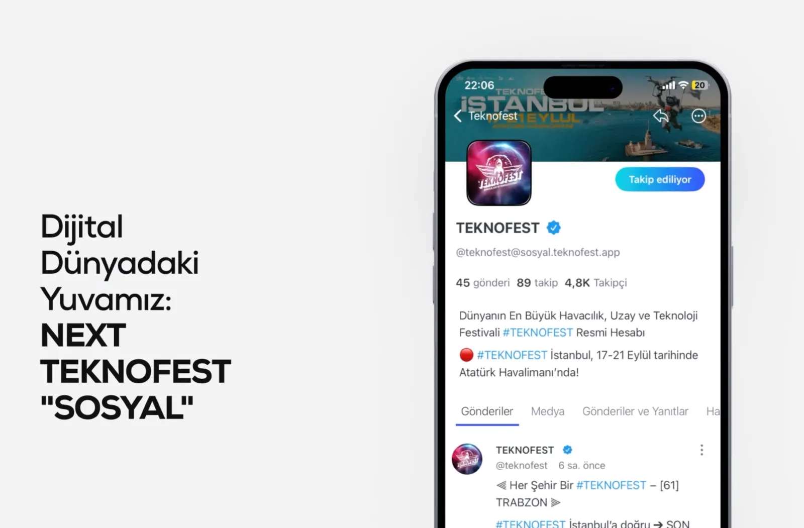Next Teknofest Sosyal Uygulama