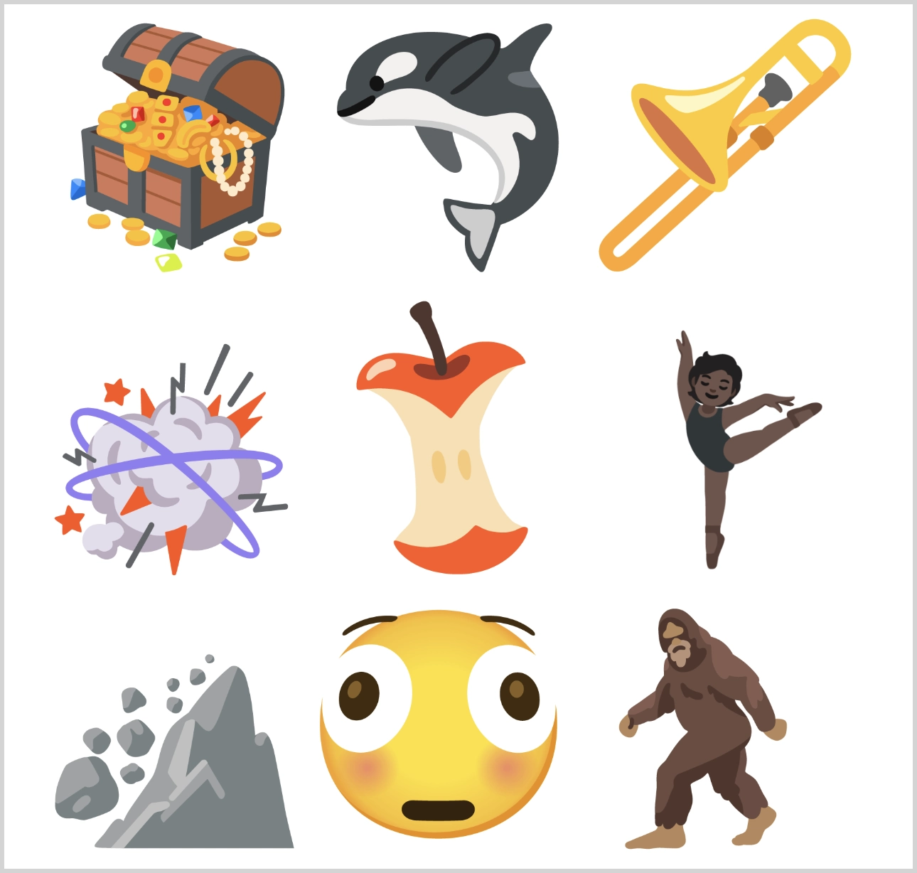 Unicode 17.0 ile gelecek yeni emojiler