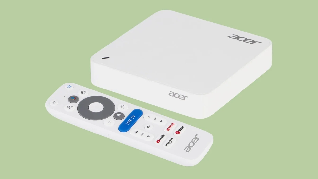 4K çözünürlüklü Acer TV Box piyasaya sunuldu Acer TV Box
