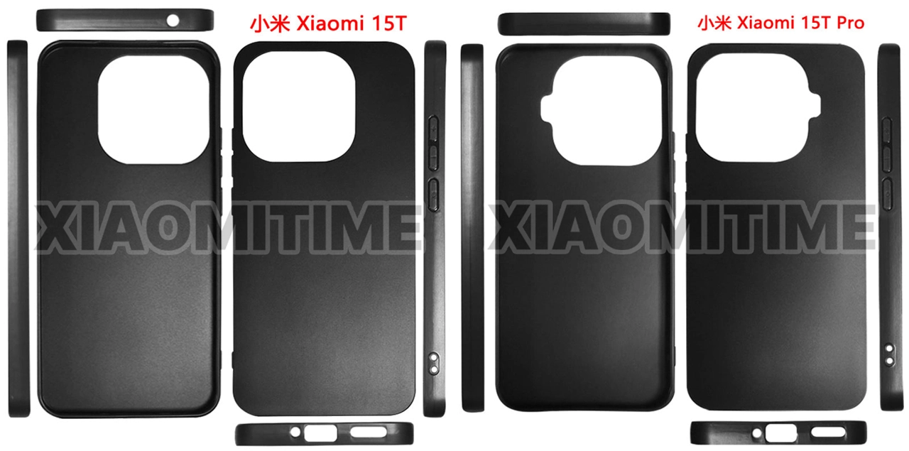 Xiaomi 15T serisi kılıf tasarımı